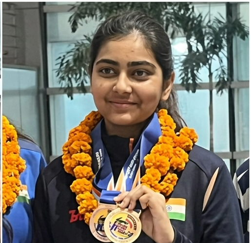 Hazel Kaliraman, Asian Championship medallist